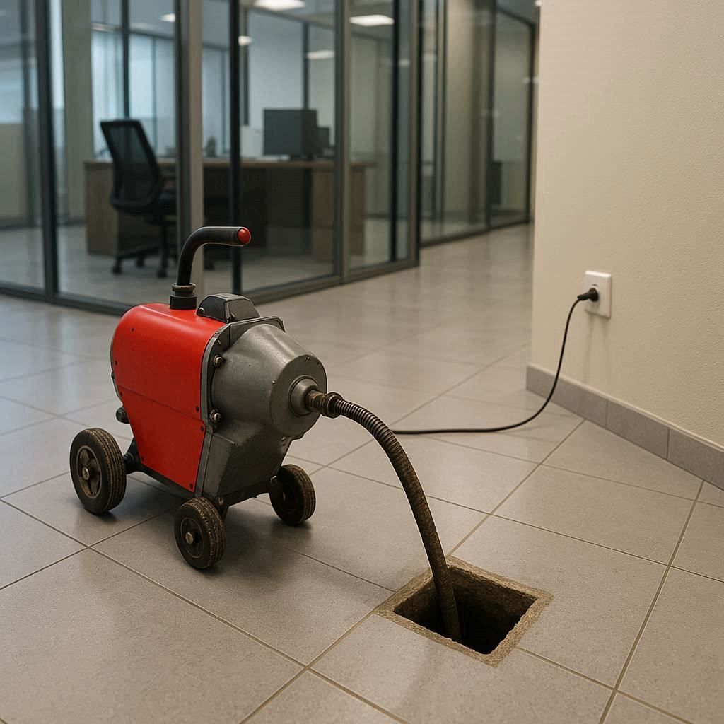 Прочистка канализации в офисах и бизнес-центрах в Можайске